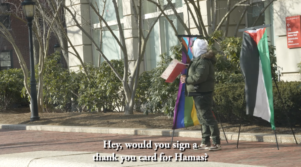 Watch: Aim Gets Students At Boston University To Sign A Thank You Card 